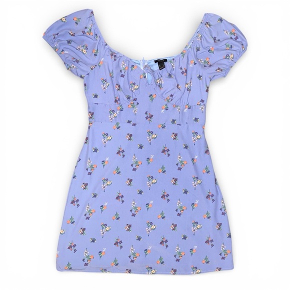 Forever 21 Dresses & Skirts - Forever 21 Floral Puff Sleeve Dress